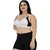 White Women's Cotton Non-Padded Wire Free Full-Coverage Bra