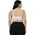 Women Sports Non Padded Workout Sports Bra(White)