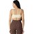 Women Sports Non Padded Workout Sports Bra(Skin)