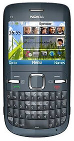 (Refurbished) Nokia C3-00 (Single SIM , 2.4 Inch Display, Assorted Color) - Superb Condition, Like New