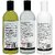 The Body Care Lemon Shampoo, Coconut Shampoo and Egg Shampoo, 400ml Each, Combo