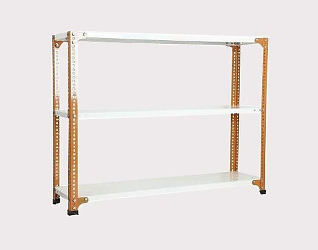 Buy Spacious Heavy Duty slotted Angle rack (Powder Coating) with Extra ...
