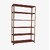 Spacious Heavy-duty power Coating Rack size15X36X73 6 shv...Darkchocolate color Luggage Rack