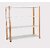 Spacious Heavy Duty slotted Angle rack (Powder Coating) with Extra Fine Finishing (light Orange Cream colour)LUGGAGE RACK Dimension: 12X36X73 4 Shv (Color Orange angle ivoy shv ) Luggage Rack Luggage Rack