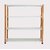 Spacious Heavy Duty slotted Angle rack (Powder Coating) with Extra Fine Finishing (light Orange Cream colour)LUGGAGE RACK Dimension: 12X36X73 4 Shv (Color Orange angle ivoy shv ) Luggage Rack Luggage Rack