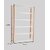 Spacious Heavy Duty Luggage Rack with Extra weight capacity in per shelves 20gauge shv 14gauge Angle Dimension 18X36X48 6shv (Color Orange angle ivoy shv ). Luggage Rack