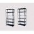 Spacious Heavy-duty power Coating Rack size12X24X86 6 shv...Fullgrey pack of 1 Luggage Rack