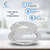 CUROVIT Torrent ZINC Alloy Center Hole Basin Mixer Chrome Finish with with 5 Stainless Steel Round Hole Cut Drain Strai