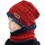 Eastern Club Woolen Winter Cap With Neck Scarf For Boys And Girls/Kids Winter Cap (Age 8-15 Years) For Boys  Girls (Red)