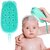 Eastern Club Silicone Bubble Bath Quick Foaming Scrubbing Soft Rubbing Massage Body Cleaner Brush Pack of-1