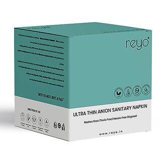 Reyo Ultra Thin Anion Sanitary Napkin Economy (290mm-15pads) Pack of 2