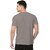 Graphic Print Men Grey Round Neck Polyester Casual T-Shirt