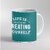 Printed "CREATING" Cups, Best Gifts -D85 Ceramic Coffee Mug  (325 ml)