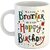 Printed "Happy Birthday Brother " Cups, Best Gifts -D361 Ceramic Coffee Mug  (325 ml)