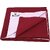 Keviv Cotton Baby Bed Protecting Mat  (Maroon, Medium)