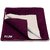 Keviv Cotton Baby Bed Protecting Mat  (Plum, Medium)