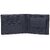 Keviv Mens Casual Black Artificial Leather Wallet - Mini  (10 Card Slots)
