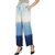 TNQ Women Rayon Denim Look Multicolor Palazzo  Rayon Belted Palazzo  Women Summer Wear Trouser