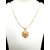 Meena Gold-plated Brass Pendant Set