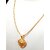 Meena Gold-plated Brass Pendant Set