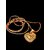 Meena Gold-plated Brass Pendant Set