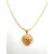 Meena Gold-plated Brass Pendant Set