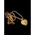 Meena Gold-plated Brass Pendant Set