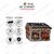 The Allchemy Wooden Hut Money Bank Big