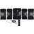 BLACKBEE BBHT-4001Wireless Bluetooth Multimedia Speaker With Supporting SD Card, USB, AUX, FM  Remote Control. (70 Watt