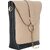 Rovok Women Black, Beige Sling Bag - Mini