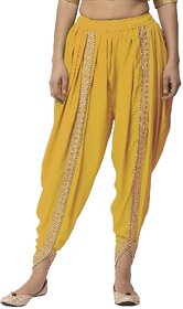 TNQ Women's Relaxed Fit Rayon Dhoti Pant