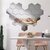 Bnezz - 20 Hexagon Silver Wall Decor 3D Acrylic Decorative Mirror for Wall Stickers for Bedroom Mirror Stickers for Home & Office Large Size (10.5 x 12.1) Cm, Unframed (J-20HexaSilver)