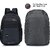 Laptop Bag For Women And Men / Backpacks For Girls Boys Stylish / Trending Backpack / School Bag / Bag For Boys Laptop Bag With Rain Cover 30 L No Backpack (Black)