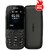 (Refurbished) Nokia 105 DS (Dual SIM, 1.7 inches Display, Black) - Superb Condition, Like New