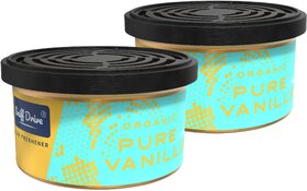 Sniff Drive Organic Air Freshener, car perfume to freshen up your car  Combo of (Pure Vanilla)