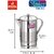 Dhara Stainless Steel Slimline Water Jug 1000  1 L Water Jug