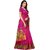 SVB Sarees Womens Pink Colour Khadi Silk Saree With Blouse