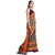 SVB Sarees Womens Multicolour Pure Georgette Printed Saree With Blouse Piece