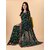 SVB Sarees Womens Dark Green Colour Embellished Bandhani Saree
