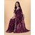 SVB Sarees Womens Purple Colour Embellished Bandhani Saree
