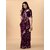 SVB Sarees Womens Purple Colour Embellished Bandhani Saree