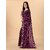SVB Sarees Womens Purple Colour Embellished Bandhani Saree