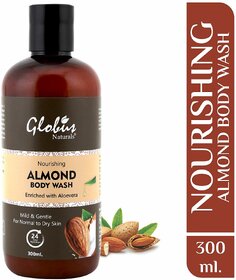 Globus Naturals Almond Body Wash, 300 ml