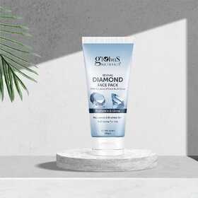 Globus Naturals Revival Diamond Face Pack, Natural & Ayurvedic Formula, Chemical Free, Cruelty Free, Suitable For All Skin Types, 100 gm