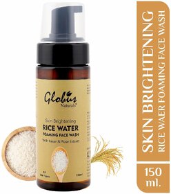 Globus Naturals Foaming Face wash Rice water 150 ml