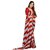 SVB Sarees Womens Red Colour Polka Dotprinted Saree With Blouse Piece