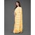 SVB Sarees Womens Yellow Colour Cotton Embroidried Work Saree With Blouse Piece