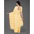 SVB Sarees Womens Yellow Colour Cotton Embroidried Work Saree With Blouse Piece