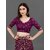 SVB Sarees Womens Purple Colour Embellished Bandhani Saree