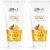 Globus Naturals Anti-Ageing Skin Brightening Vitamin C Face Wash, Enriched with Peach & Jujube, Skin Illuminating & Tan Removal Formula, For All Skin Types, Both Men & Women (75 g) Set of 2